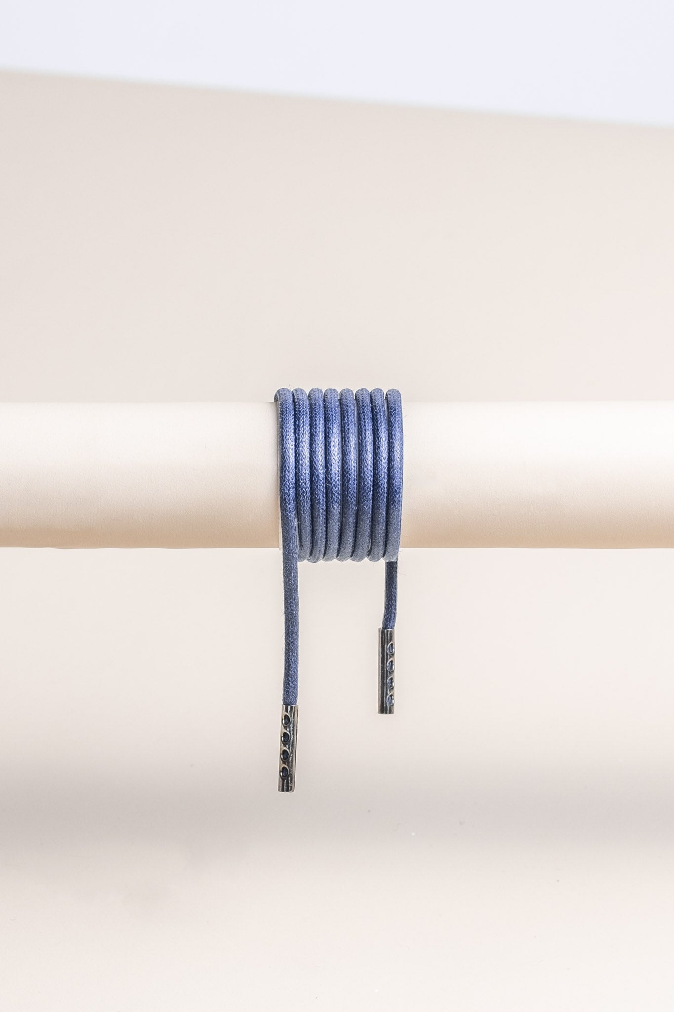 Dark Blue - Round Waxed Shoelaces | Senkels