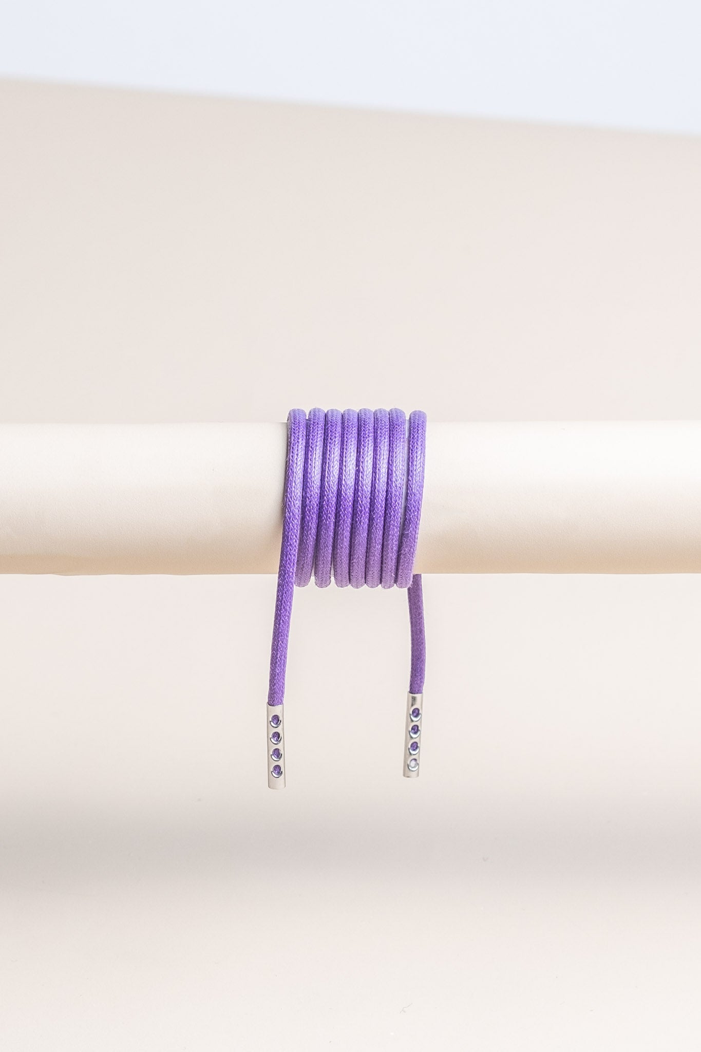Purple - Round Waxed Shoelaces | Senkels